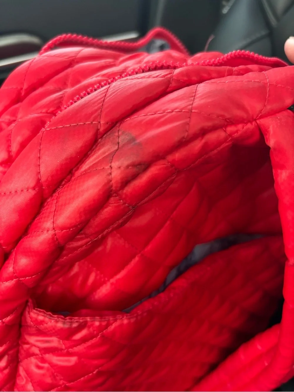 Oliver Thomas 24+7 Tennis Backpack Quilted. Red